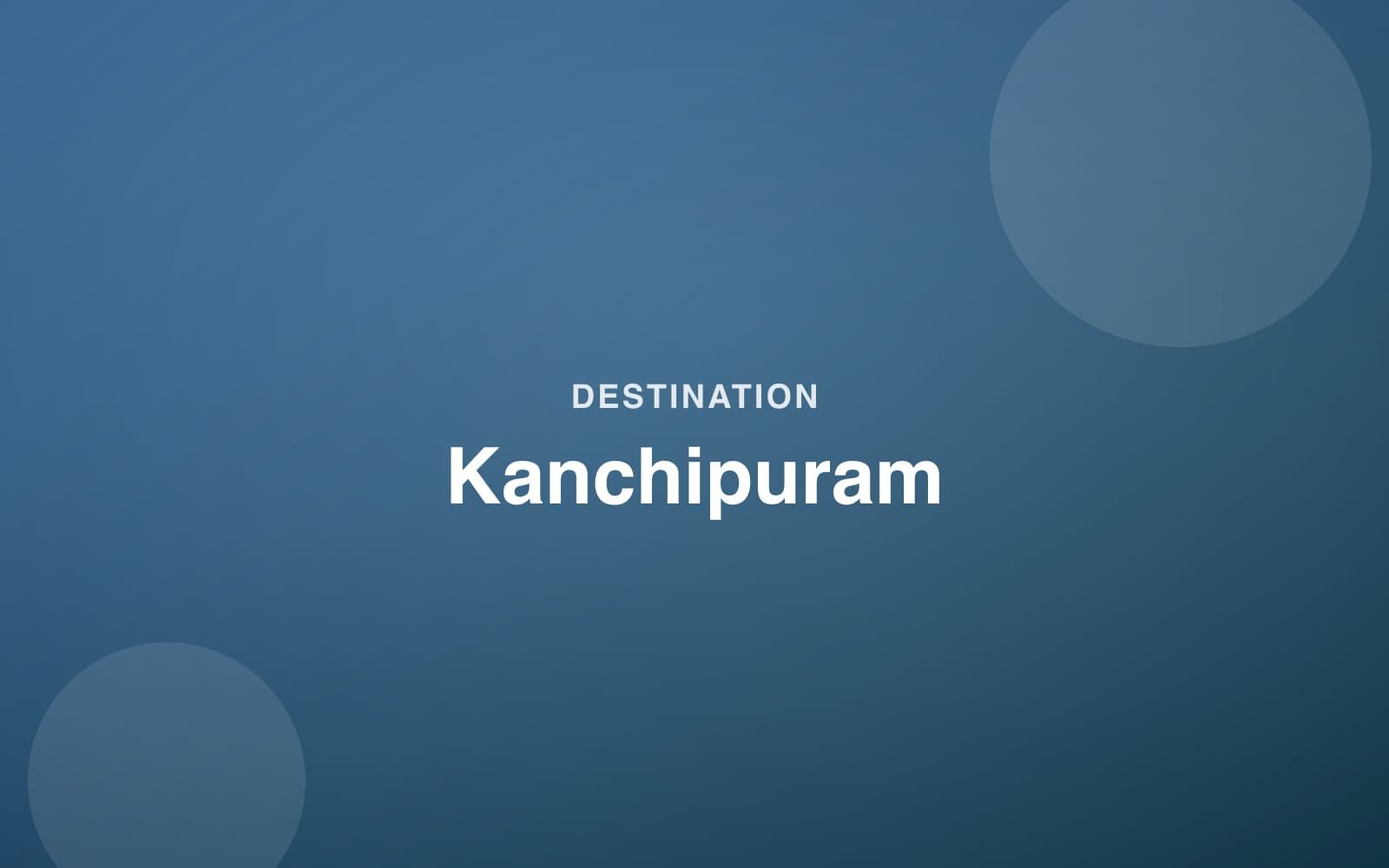 Illustration representing Kanchipuram temple city