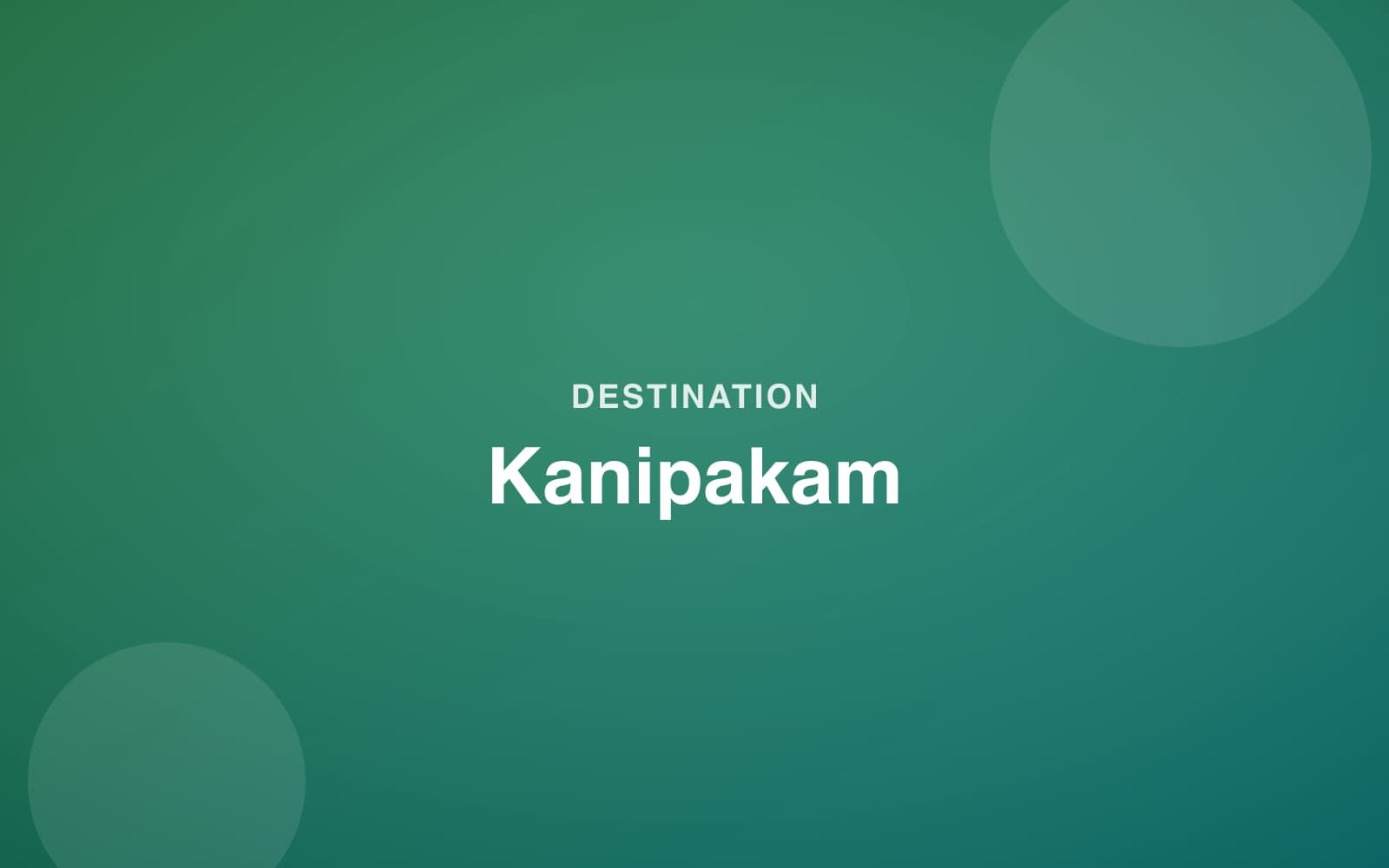 Illustration representing Kanipakam Vinayaka temple